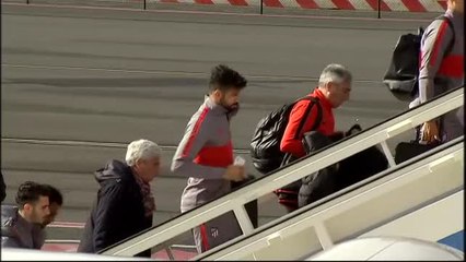 El Atlético viaja a Alemania para el encuentro frente al Leverkusen