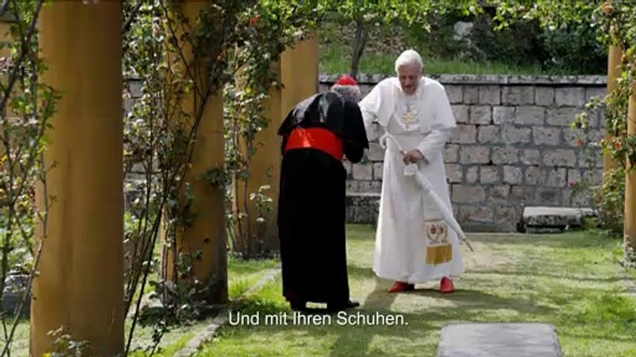 DIE ZWEI PÄPSTE  mit Jonathan Pryce und Anthony Hopkins