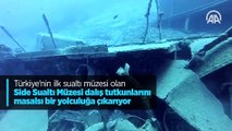 Side Sualtı Müzesi 50 bin ziyaretçi ağırladı