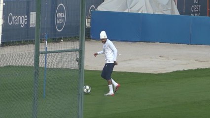 PSG - Neymar de retour à l'entraînement