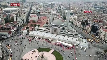 Taksim Camii'nin inşasında sona yaklaşılıyor