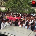 Day after murder, hundreds bid emotional farewell to Telangana MRO Vijaya Reddy