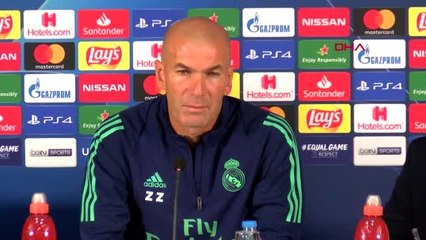 Spor zinedine zidane yarınki maçın öneminin farkındayız