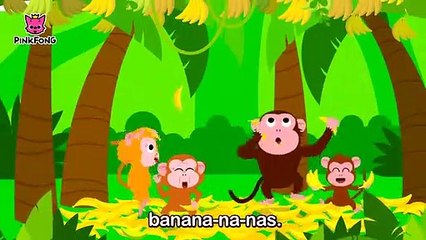 Monkey Banana-Baby Monkey Animal Songs for Children