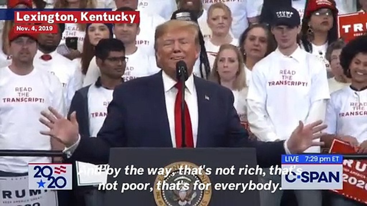 Trump Says Wives Have More Respect For Their Husbands Because Of His Economic Policies