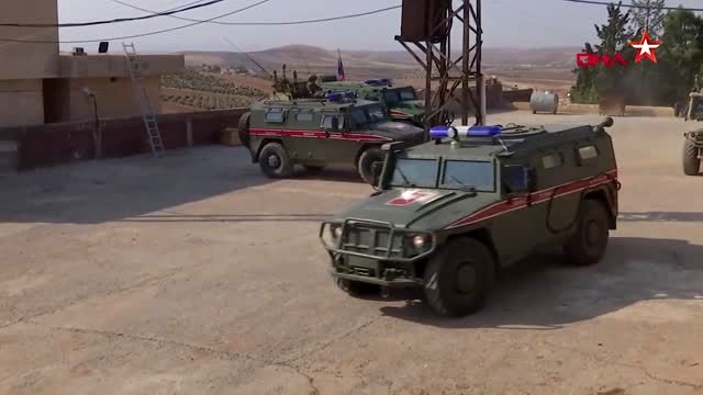 Rusya savunma bakanlığı türk-rus ikinci ortak devriyesinin görüntülerini yayınladı