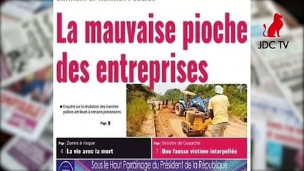 REVUE DE PRESSE CAMEROUNAISE DU 05 NOVEMBRE 2019