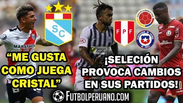 SPORTING CRISTAL: BOGADO GUSTA JUEGO RIMENSE | SELECCIÓN PERUANA: AMISTOSOS AFECTAN A ALIANZA Y U