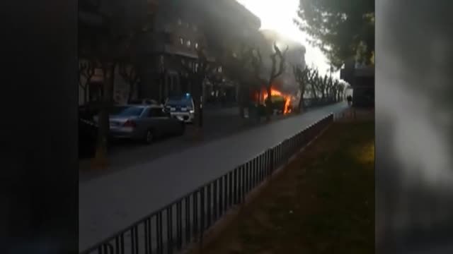 Detenidos dos hombres mayores por quemar contenedores en Murcia y Alicante