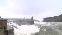 Olas de hasta siete metros en el Cantábrico