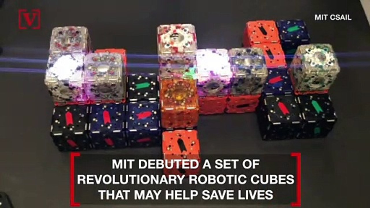 MIT’s Self-Assembling Robotic Cubes May Help Save Lives