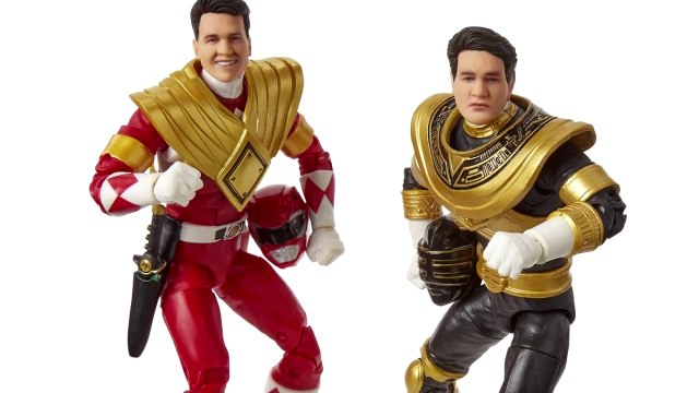 Power Rangers Lightning Collection Two-Pack: Red Ranger & Gold Ranger | Unboxing