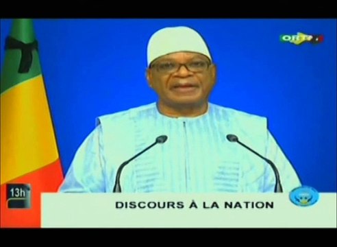 ORTM - Discours du Président de la République, Ibrahim Boubacar Keïta