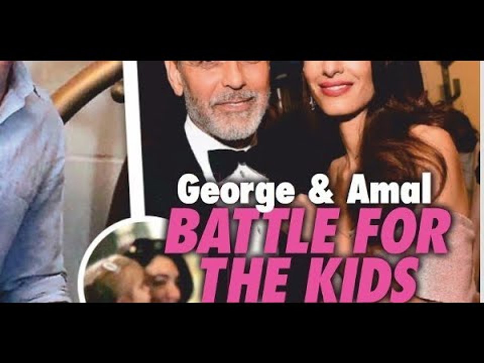 George et Amal Clooney, conflit ouvert, leurs jumeaux sèment la discorde (photo)