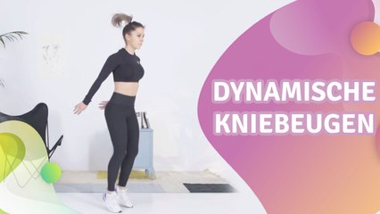Dynamische Kniebeugen - Besser gesund Leben