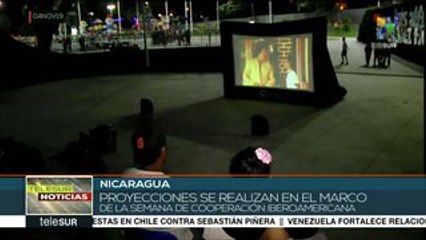 Concluye en Nicaragua el Ciclo de Cine Iberoamericano