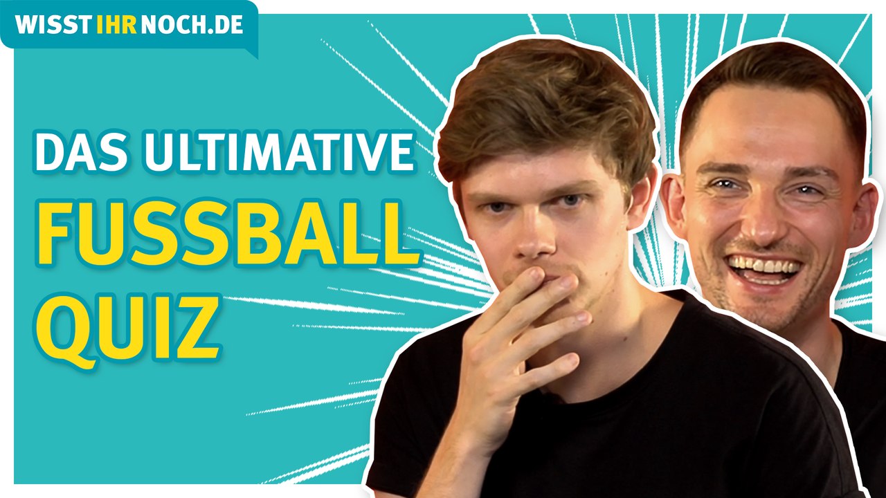 Fußball Quiz – Schaffst du 6/8 Fragen? ⚽ | Wisst ihr noch?