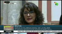 Bolivia: autoridades acompañan denuncias por violencia opositora