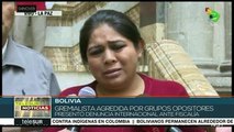 Bolivia: víctimas de violencia opositora presentan denuncias