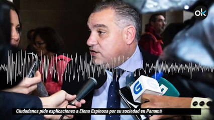 Ciudadanos pide la dimisión de Espinosa