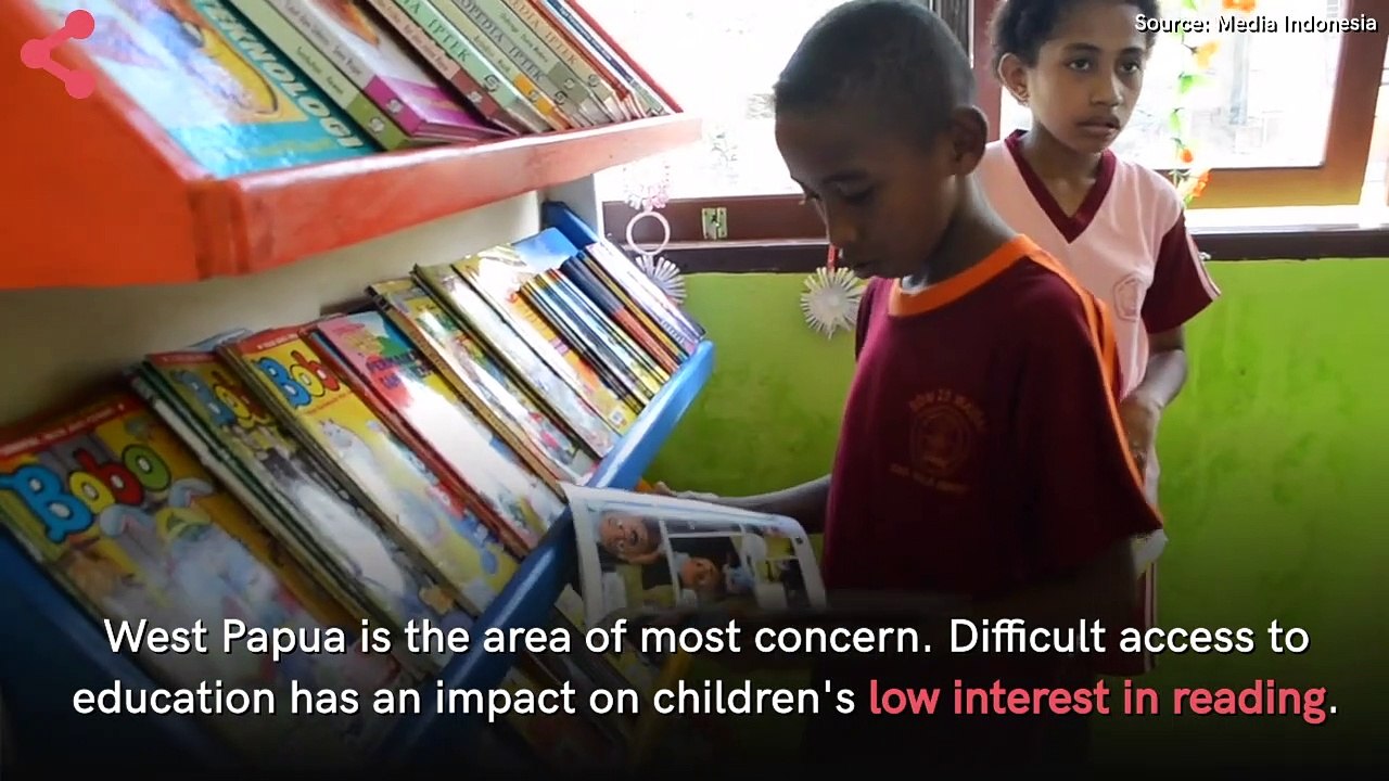 Taman Bacaan Pelangi, Increase Reading Interest  in Eastern Indonesian Children