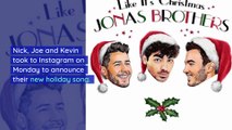 Jonas Brothers Announce New Holiday Song 'Like It's Christmas'