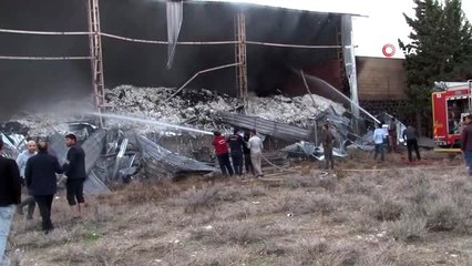 Çırçır fabrikasında korkutan yangın