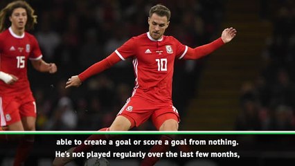 Download Video: Wales have missed Ramsey's experience - Giggs