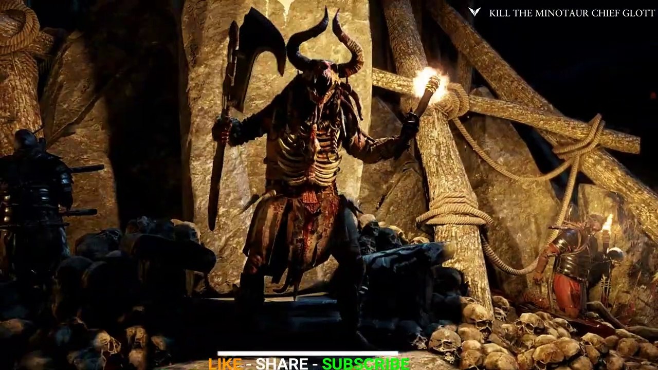 Ryse son of rome kill the minotaur chief glott gameplay walkthrough part 7