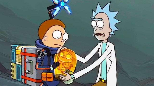 DEATH STRANDING Rick et Morty Publicité