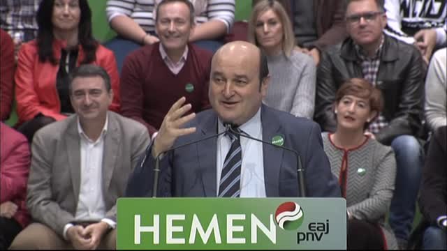 Ortuzar: Atutxa ha pedido como indemnización 1 euro porque la Justicia española no tiene dinero para resarcirle ni comprar su dignidad