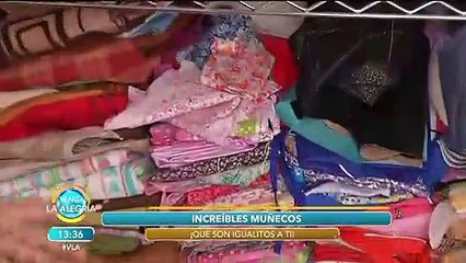 ¿Te gustaría convertirte en un muñeco? Olga Mariana nos lleva al lugar indicado. | Venga La Alegría
