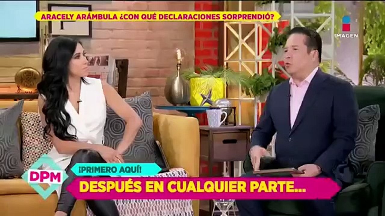 ¡Aracely Arámbula confirma que ya tiene pareja!