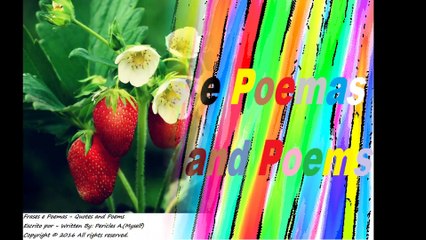 Friendship is like the fruits [Quotes and Poems]