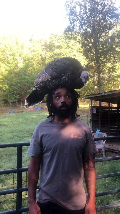 Wearing the Turkey Hat