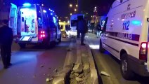Fabrika servis minibüsünün direğe çarpması sonucu 10 kişi yaralandı - KAHRAMANMARAŞ