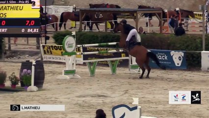GN2019 | SO_07_Villers | Pro Elite Grand Prix (1,50 m) Grand Nat | Louise MATHIEU | SANTOS