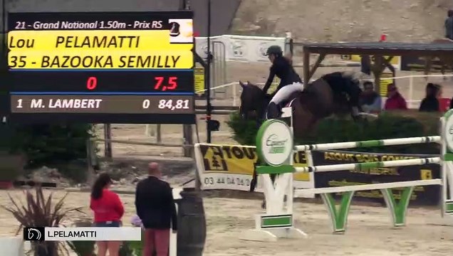 GN2019 | SO_07_Villers | Pro Elite Grand Prix (1,50 m) Grand Nat | Lou PELAMATTI | BAZOOKA SEMILLY