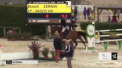 GN2019 | SO_07_Villers | Pro Elite Grand Prix (1,50 m) Grand Nat | Benoit CERNIN | VASCO VH JUKSCHOT Z
