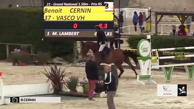 GN2019 | SO_07_Villers | Pro Elite Grand Prix (1,50 m) Grand Nat | Benoit CERNIN | VASCO VH JUKSCHOT Z