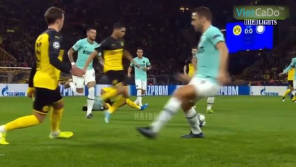 Video Highlight trận đấu Borussia Dortmund vs Inter Milan  - 06/11/2019 - Cúp C1