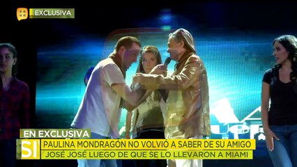 Paulina Mondragón no volvió a saber de su amigo José José | Ventaneando