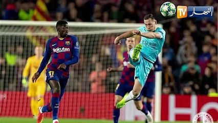 سلافيا براغ يفرض التعادل على برشلونة في دوري أبطال أوروبا