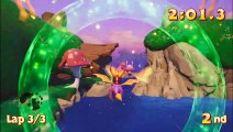 Spyro Reignited Trilogy (PC), Spyro 3 Year of the Dragon (Blind) Playthrough Part 7 Mushroom Speedway