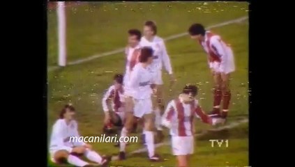 21.11.1989 - 1989-1990 UEFA Cup 3rd Round 1st Leg Crvena Zvezda 2-0 1. FC Köln (Turkish Commentator)
