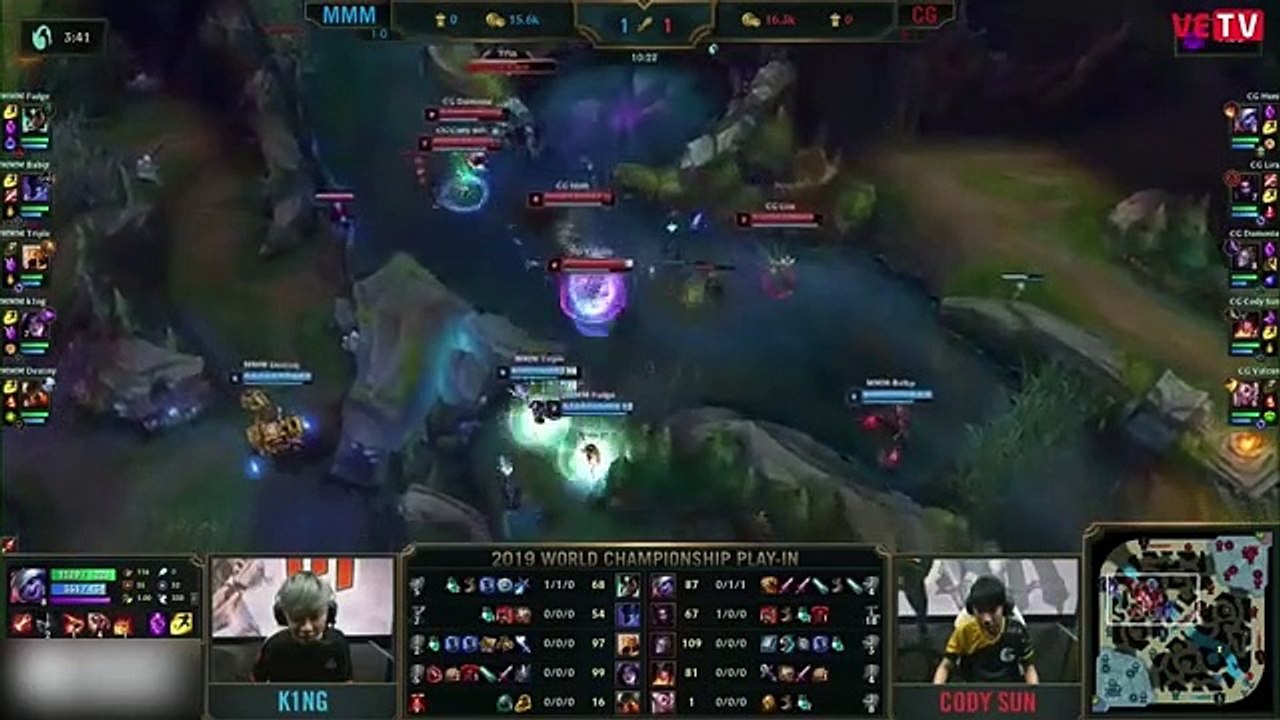 mbx赛事双11： MMM vs CG