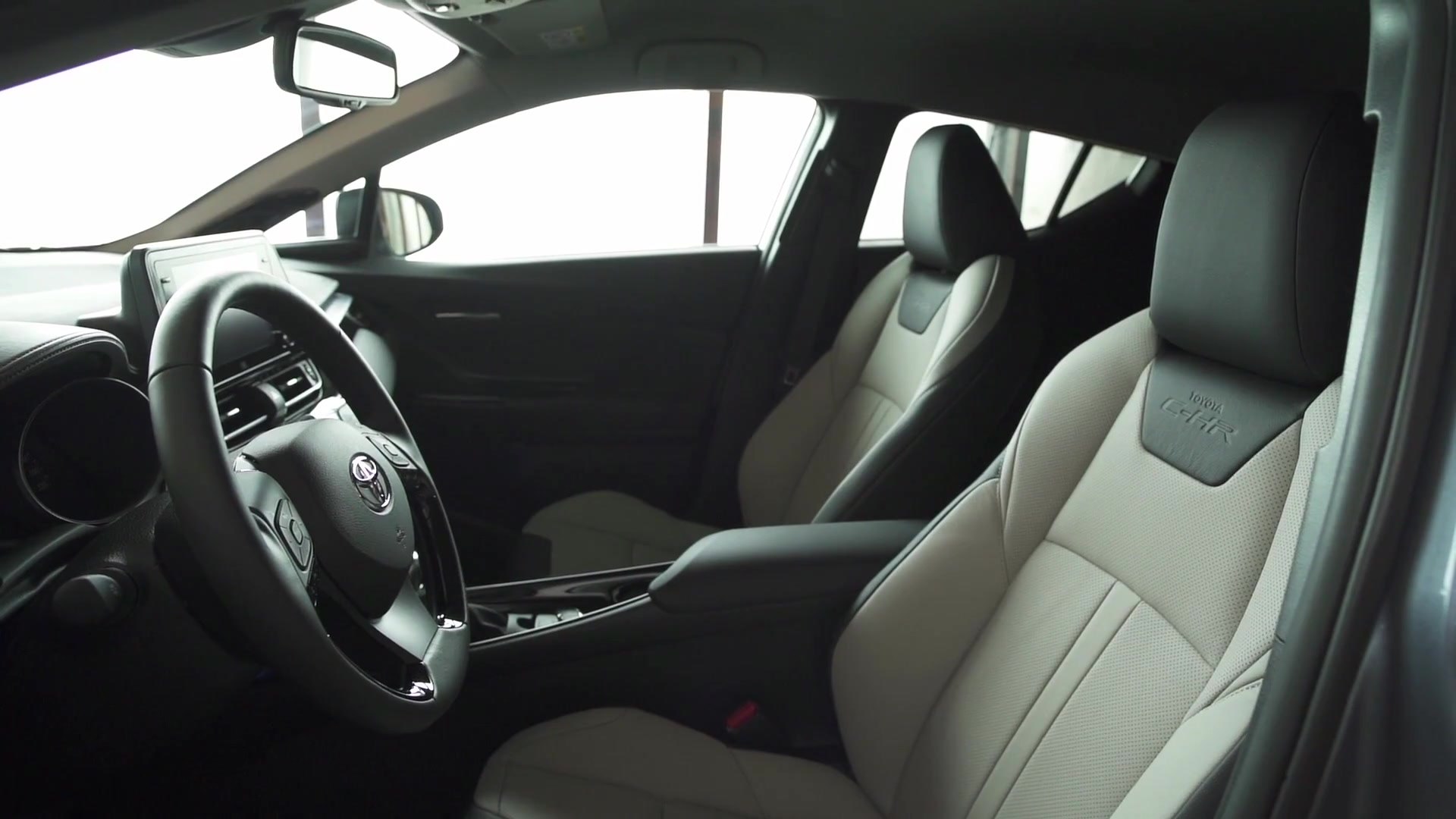 2020 Toyota C-HR Hybrid Interior Design in Celeste grey - video Dailymotion