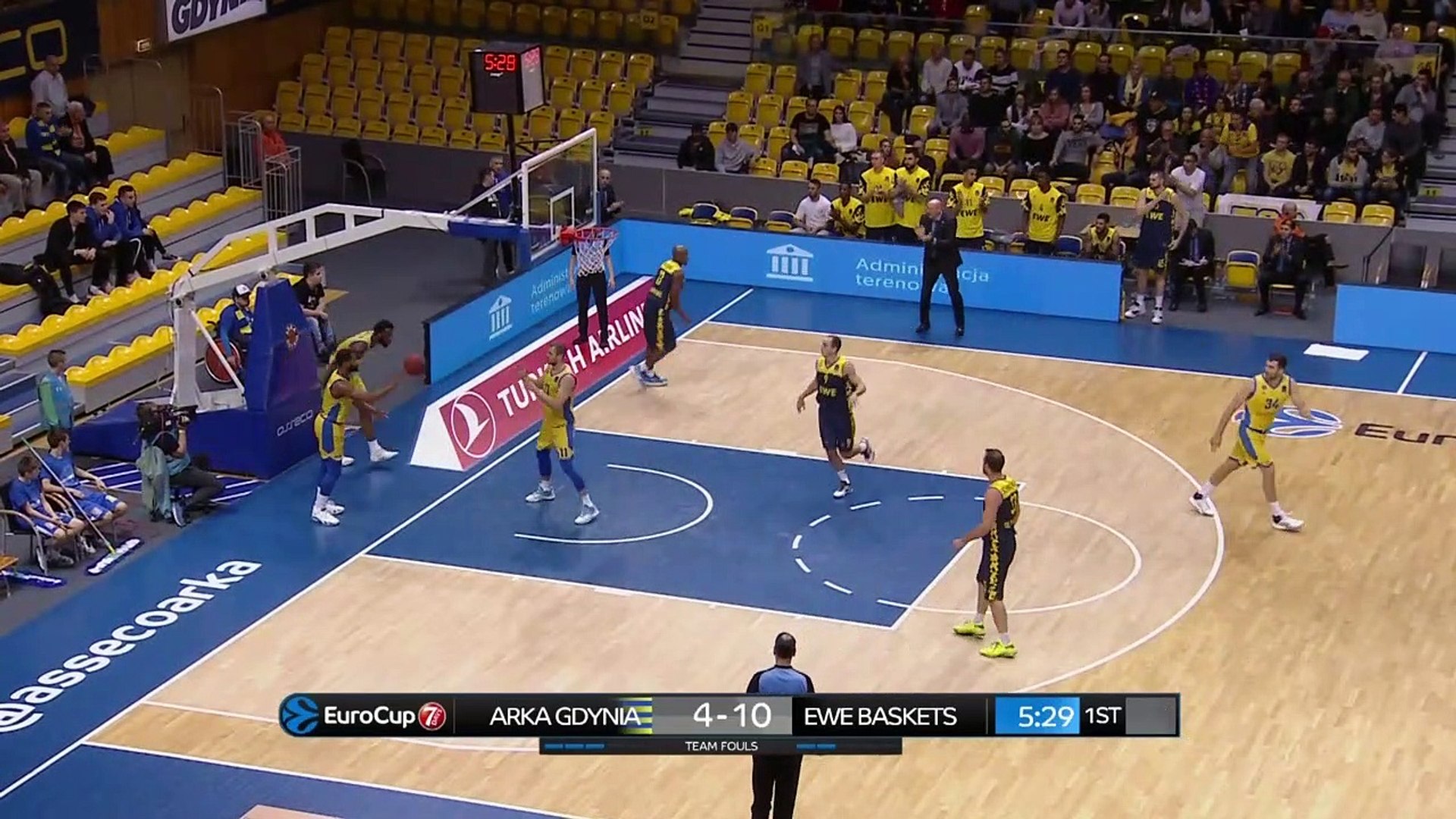 EWE Baskets Oldenburg's best moments at Asseo Arka Gdynia - video  Dailymotion