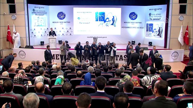 Diyanet İşleri Başkanı Erbaş: “Mevlid-i Nebi Müslümanların zihin ve gönül dünyalarında çok güçlü ve köklü bir yere sahip” - ANKARA