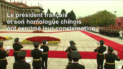 Macron et Xi Jinping réaffirment leur soutien à l'accord de Paris